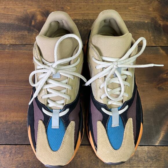 adidas Yeezy Boost 700 Enflame Amber Men's size US 10 Beige Brown AUTHENTIC - Picture 4 of 16